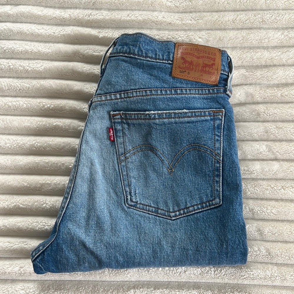 Levi strauss and co 501 s jeans size W28 L30 denim